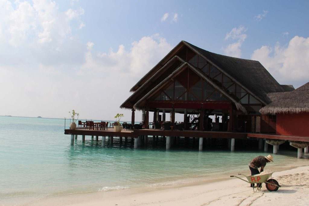 accommodation on luxury beach