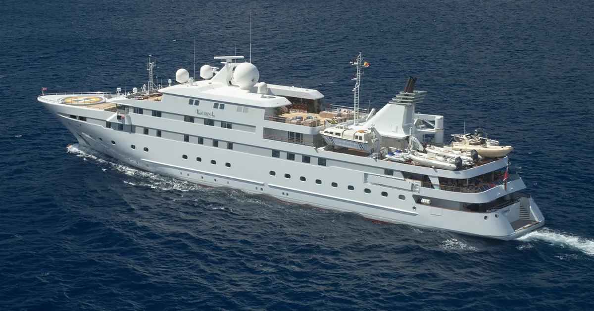 Superyacht Lauren L for charter with Expersea Superyachts